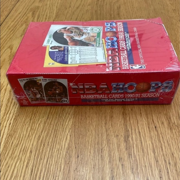 COPY - 1990-91 NBA Hoops Trading Cards - Picture 4 of 6